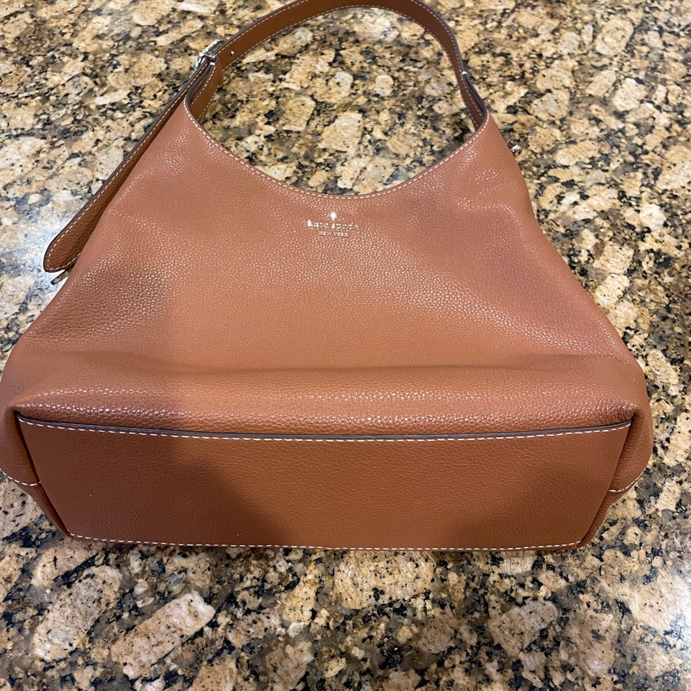 Kate Spade 454 Large Shoulder Bag Warm Gingerbread - Picture 6 of 13